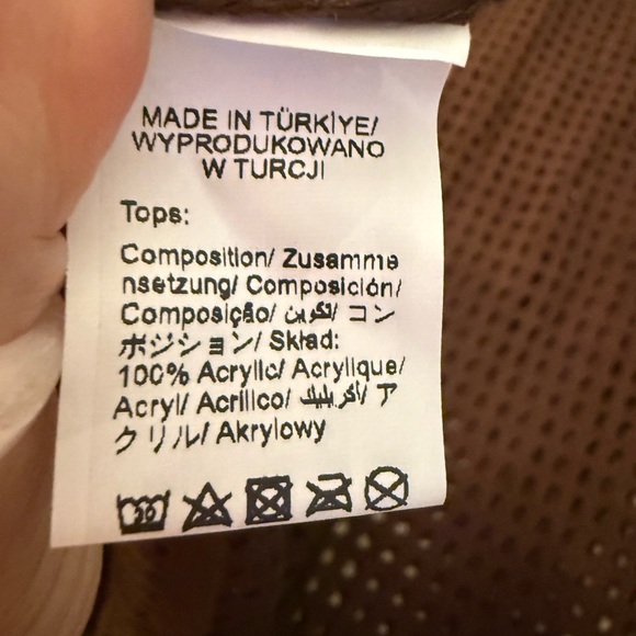 NWOT Brown Crochet Skirt Set - Picture 5 of 7